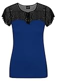 Pussy Deluxe Damen T-Shirt Pussy Deluxe Blue Lovely Chic Damen T-Shirt blau, Größe:XS