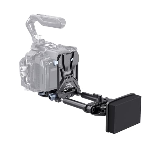 Placa de Batería V-Mount SMALLRIG 4063 con Rods de 15mm para Trípode y DSLR