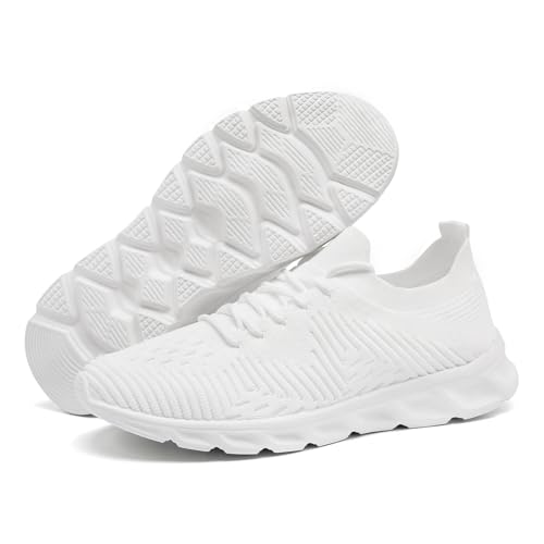 Image of Running Shoes for Men Non Slip Tennis Gym Sneakers Lightweight Breathable Mesh Athletic Shoe Comfortable Casual Workout Walking Shoe for Outdoor Travel Work and Daily Use