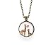 Mother And Baby Giraffe Handmade Necklace Pendant