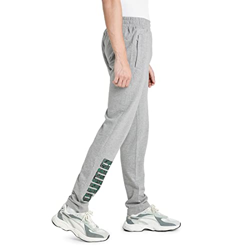 Image of PUMA Men's Mid Rise Regular Fit Track Pants