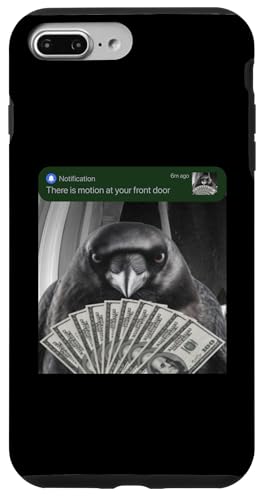 �J���X�͌��փh�A�ɓ��������� ���C�����o�[�h �X�}�z�P�[�X iPhone 7 Plus/8 Plus �p