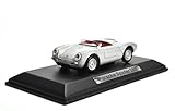 Material: überwiegend metall Porsche Spyder 550 silber 1:43 Atlas DieCast metall Modellauto neu und box