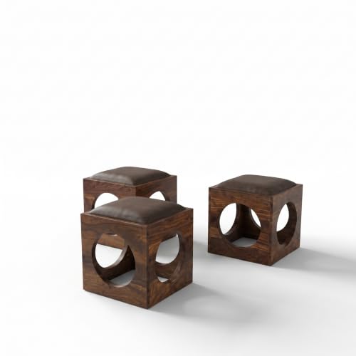 Image of Custom Decor Coffee Tables (Art Deco, 4 Stools)