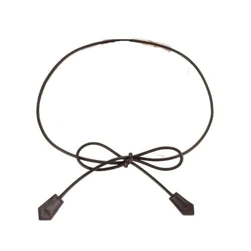 Leather Rope Belt Women Retro Knotted Waist Pant Adjust Dresses Accessories Belt Rope