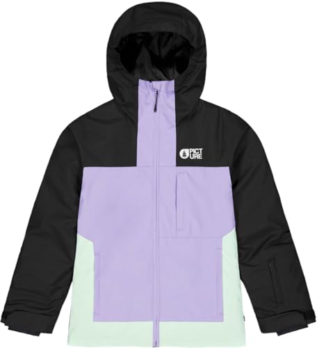 PICTURE SEADY Jacket 2025 - Black Cashmere Purple - Silver Green, Solid colour, 10