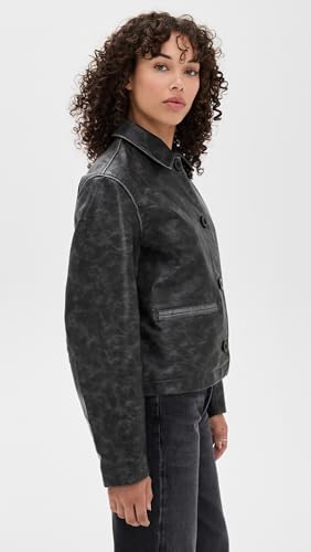 Free People Women's Hera Vegan Leather Jacket4