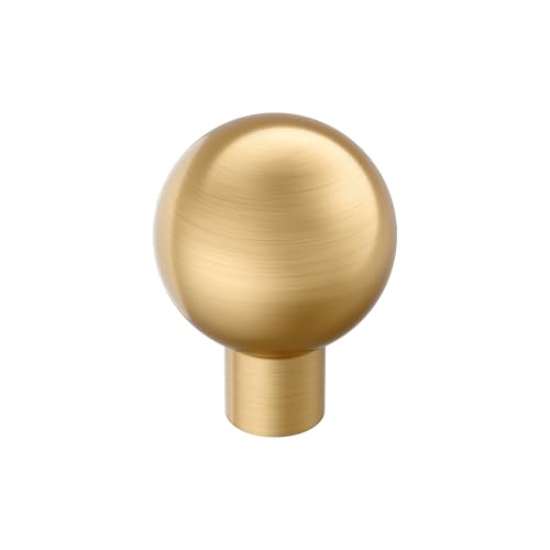 Amerock Coble 1-1/8 inch (29mm) Diameter Champagne Bronze Cabinet Knob, BP37660CZ by Amerock - Used condition - US$7.93