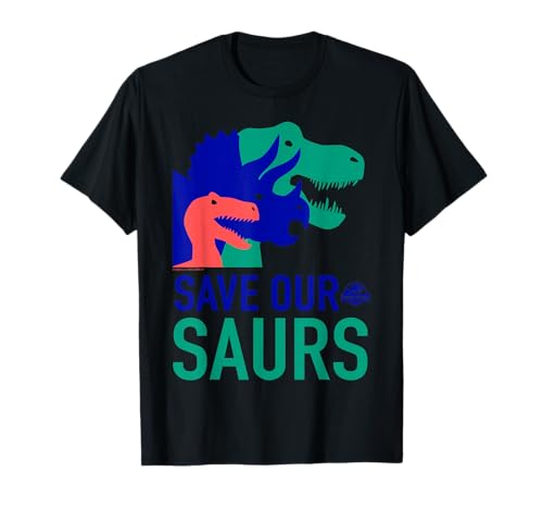 T-shirt Jurassic World Save Our Saurs idéal pour les sorties ciné et le quotidien