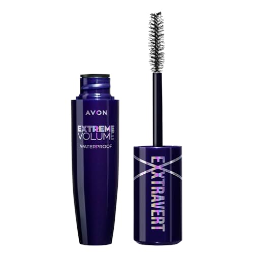 AVON Mascara Waterproof Exxtravert Extreme Volume - Brown Black |
