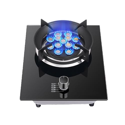 ガスストーブ、7.2KW 13 チャンバー高炎、鋳鉄パンホルダー、LPG/天然ガスキット、フレームアウト保護付き (Size : LPG)