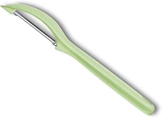 Victorinox Pelador universal para frutas y verduras, extraafilado, hoja afilada, mango ergonómico, edición limitada, color verde claro