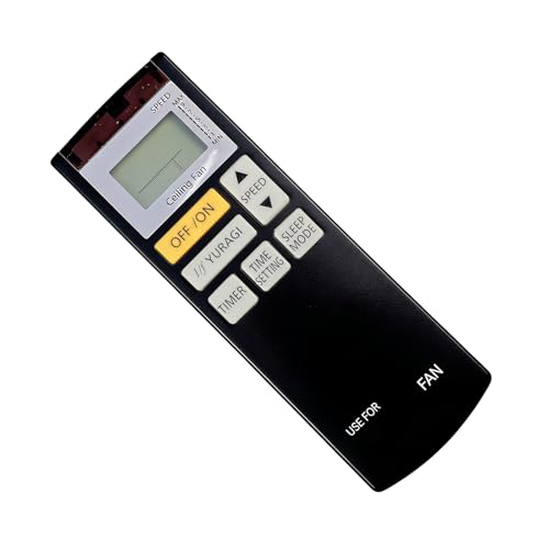 Whoasyst Mando a distancia de repuesto para ventilador de alta compatibilidad, configuración simple, control remoto de repuesto para ventilador