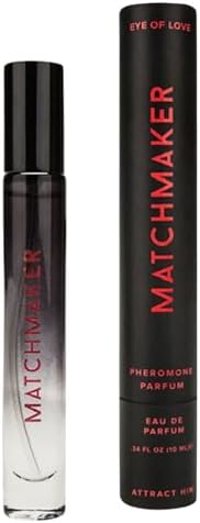 Eye Of Love Matchmaker Black Diamond Pheromone Parfum, 10ml Travel Size, Unisex Fragrance with Estratetraenol to attract Him.