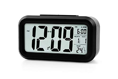 Reloj mudo digital para evitar quedarse dormido con alarma de repetición 3