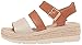 Dr. Scholl's Shoes Women's Once Twice Espadrille Platform Wedge Sandal,Honey Brown Smooth,8.5