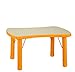 Cozy4Kids Adjustable Soap Shaped Plastic Activity Kids DeskTable, Orange