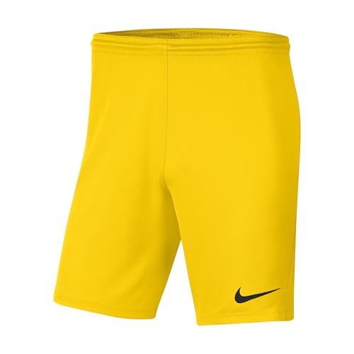 Nike Dri-Fit Park 3 Pantalón Corto De Fútbol De Tejido Knit - Hombre, Lightening/Black, BV6855-718, 2XL