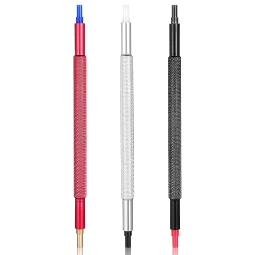 MBAIYO 3Pcs Watch Hand Presser Tool, Watch Hand Pressers Pusher Fitting Set Watchmakers Repair Kit Wristwatch Setting Tool Watchband Pin Remover with Fitting Accessories
