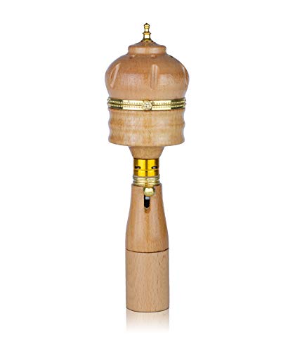 AM Portable Bakhoor Incense Burner â€“ Handheld Oudh Vaporizer Incense Lighter â€“ Perfect for Scented Woods or Incense Bakhoor (Birch)