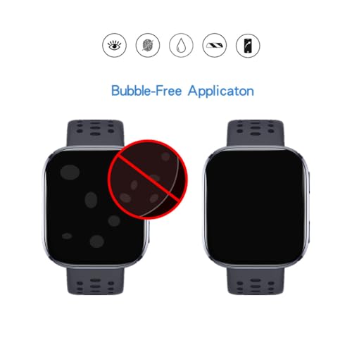 6-Pack Screen Protector for Amazfit Bip 6 Smartwatch | HD TPU Protective Film | Compatible with Amazfit Bip 6