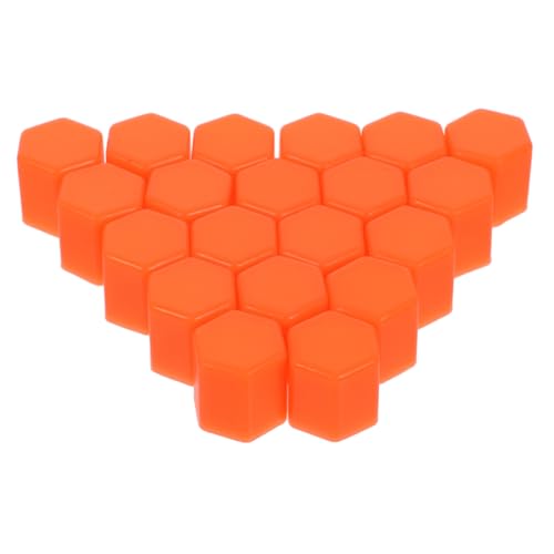 ABOOFAN 20pcs Dark Wheel Nut Cap Cover for Car Tire Hub Nut Replacement Protects against Rust and Dust for Vehicle Use