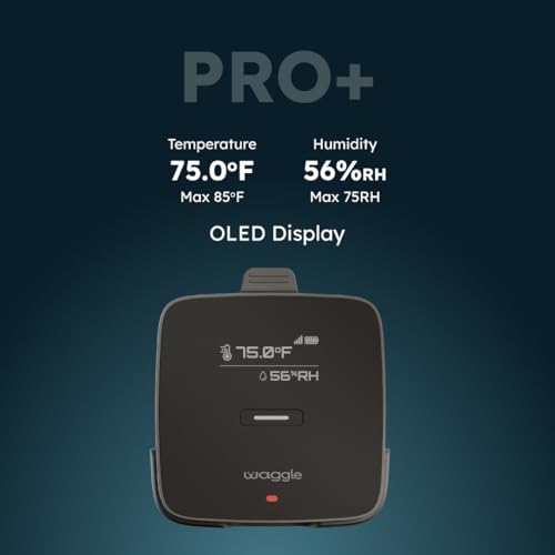 image for Waggle 4G Pet Temperature Monitor for RVs, Cars & Homes – Real-Time 