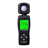 Gatuida Iluminómetro Fotómetro Portátil Herramientas del Hogar Fotómetro De Mano Luxómetro Digital Herramienta De Medición Digital Fotómetro De Alta...