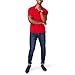 Nautica Men's Classic Fit Interlock Polo, Nautical Red, X-Large