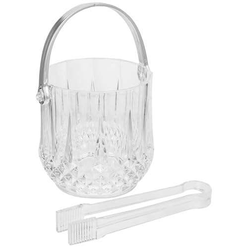 Opiniones y reviews de Juegos de cubitera y pinzas disponible en línea para comprar. 42 Veemoon Juego de 2 Piezas Cubitera Multiusos Transparente de Gran Capacidad Pinza para Hielo Cubo Práctico para Enfriar Botellas Bares Hoteles y Reuniones Sociales