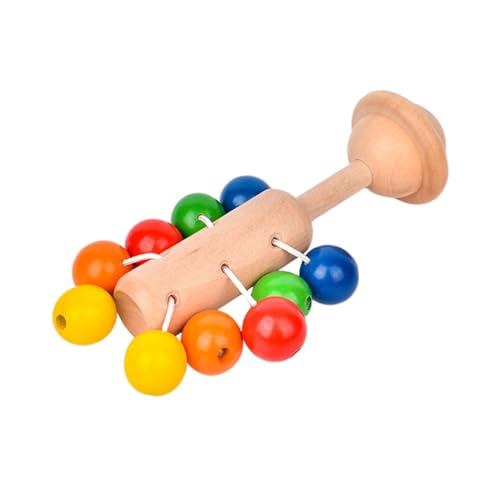 PHENOFICE 木製カラフル手?? ちゃん訓練用ポータブル楽器 室内外対応耐久性あり幼児向け音感発達促進