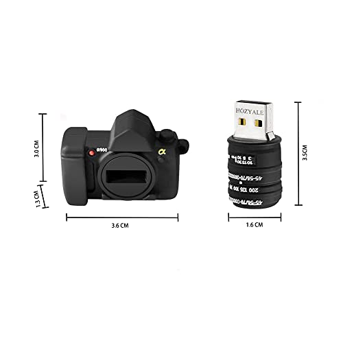 HOZYALE Chiavetta USB Cool Camera Form USB 2.0