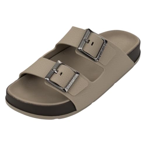 Claquettes marron Cartago Homme Milao Plus idéales pour la plage et la détente