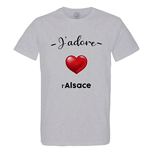 T-shirt homme col rond coton bio Strasbourg Alsace région de France