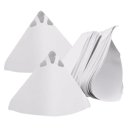 Lacksiebe Lackfilter Farbsiebe, 100 Stück 100 Maschen Trichterfiltern Lackfilter, Einweg Papier Filter Konisches Lackierzubehör, Papiertrichter Motoröl Sieb, Papier Siebe für Autolack Lacksieb
