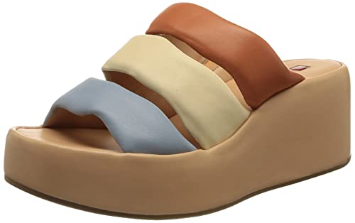 HÖGL Damskie klapki Dune, wielokolorowa - Apricot Multi. - 37 EU Weit