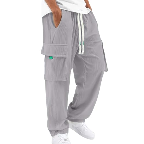 Pantalon cargo homme léger et chaud multi-poches pour le travail