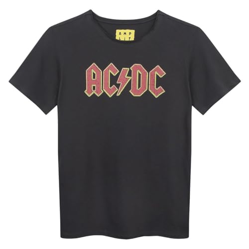 T-shirt enfant Amplified charbon pour ado de 11 à 12 ans au style rock authentique