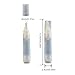 2 Pcs/Set 8mm Tilted Head Refillable Paint Pen Empty Paint Markers Fillable Paint Pen for Watercolor Rock Painting
