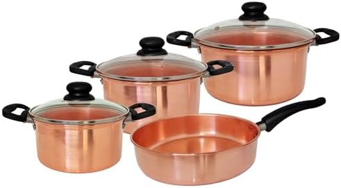 Jogo De Panelas Em Cobre 4 Peças