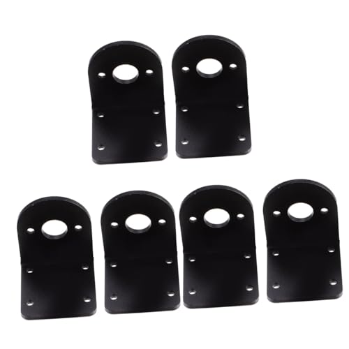 SOLUSTRE 6pcs Mini Motor Bracket Holder Motor Fixed Bracket for Horizontal Mounting and Gear Projects