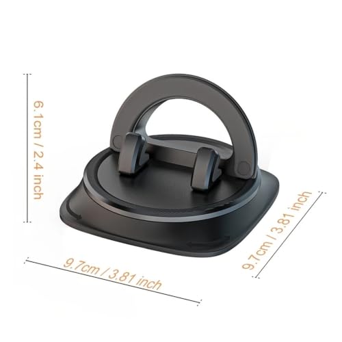 Soporte de silicona for salpicadero ideal para viajes con GPS y manos libres seguros 5