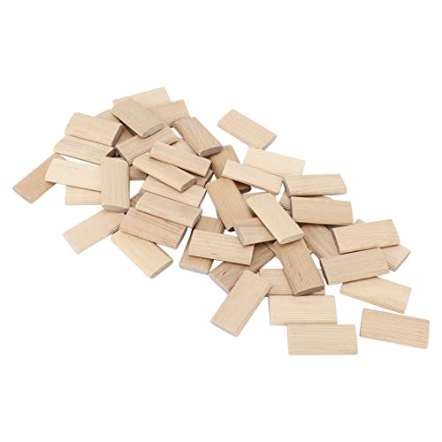 Topes de espiga de madera para muebles 50 piezas miniatura 4