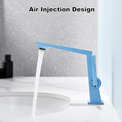 Mitigeur de lavabo de salle de bain en laiton 59A avec aérateur ZR98US - 7