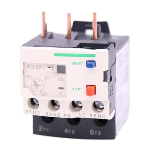 Relais thermique de surcharge LRD22 16-24A 1NO+1NC pour contacteur industriel