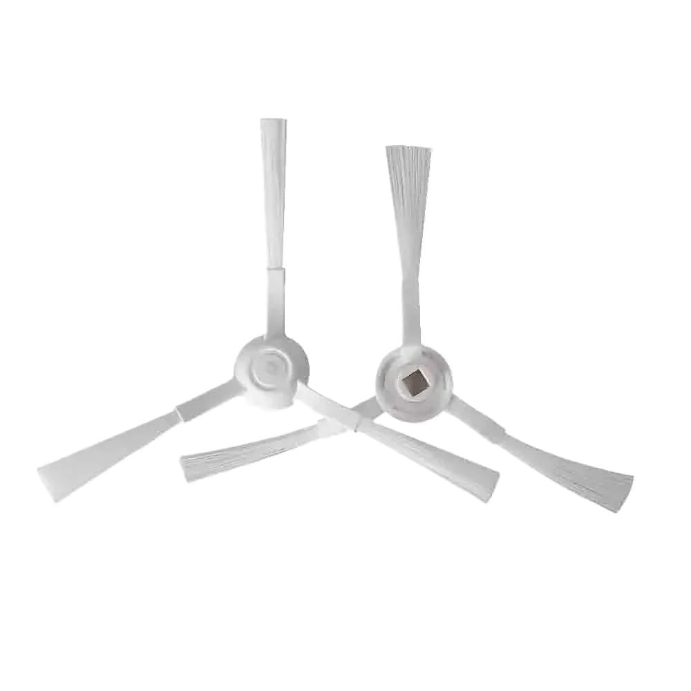 PANDIVNSKDK ,Compatible For Xiaomi, Side Brush 3C Plus S20 D106 E10C E12 E10 B112 C103 Sweeping Robot Vacuum Cleaner Triangle Side Brush Spare Parts(2pcs brush)