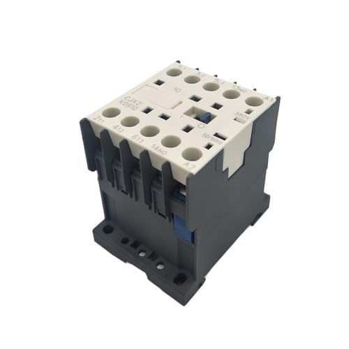 Contacteur de puissance CA tripolaire 9A CJX2-K0910 rail DIN bobine 24V