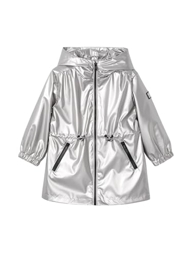 Mayoral Windbreaker for Girls White gold