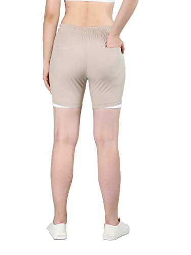 Image of CHKOKKO Summer Basketball Sports Workout Gym Training Wear Shorts for Women