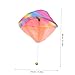JOINPAYA Parachute for Hand Throw Flying Parachute Game Rainbow Design for Outdoor Fun for Family Play and Garden Activities
